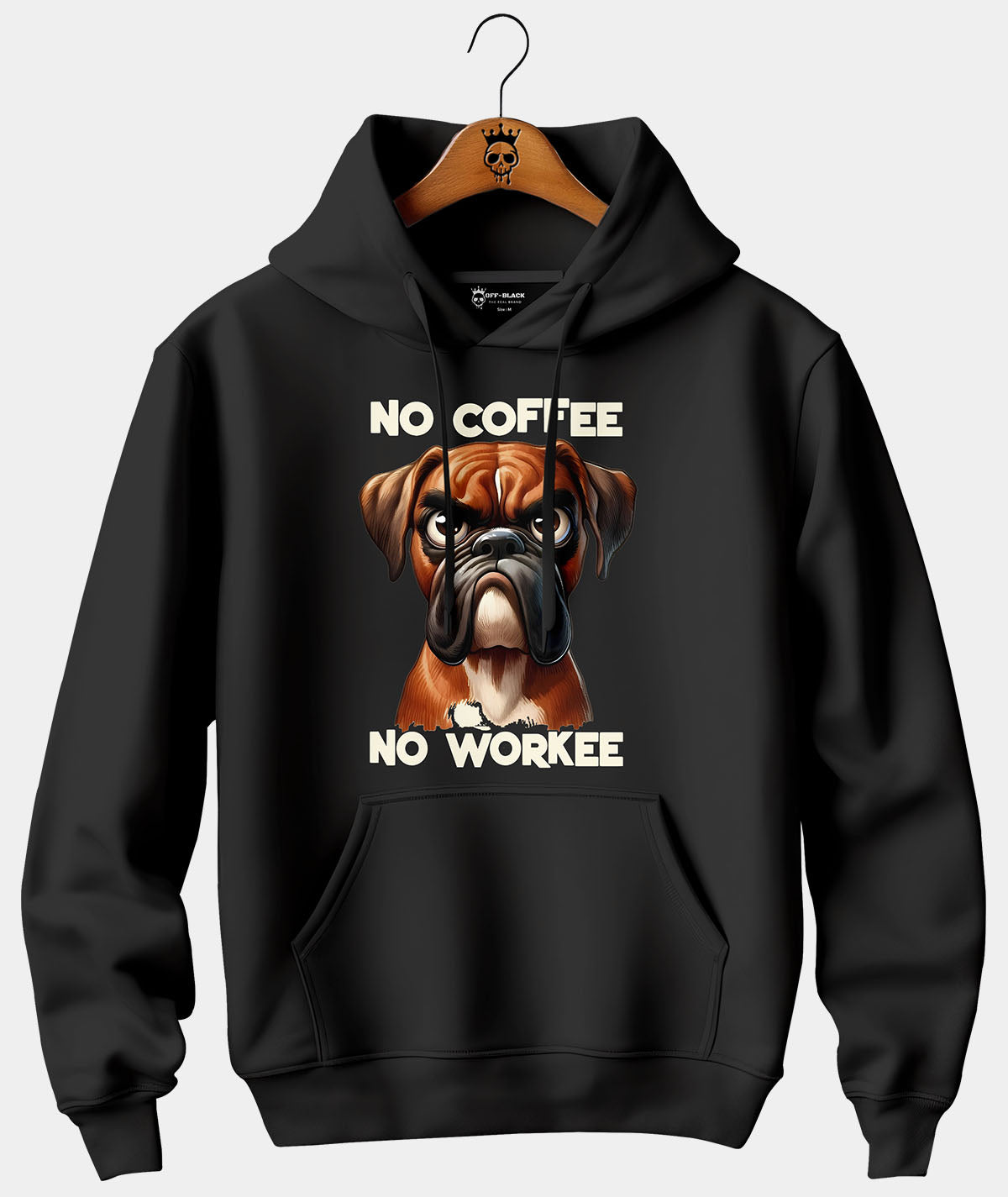 Hoodie No coffee No workee