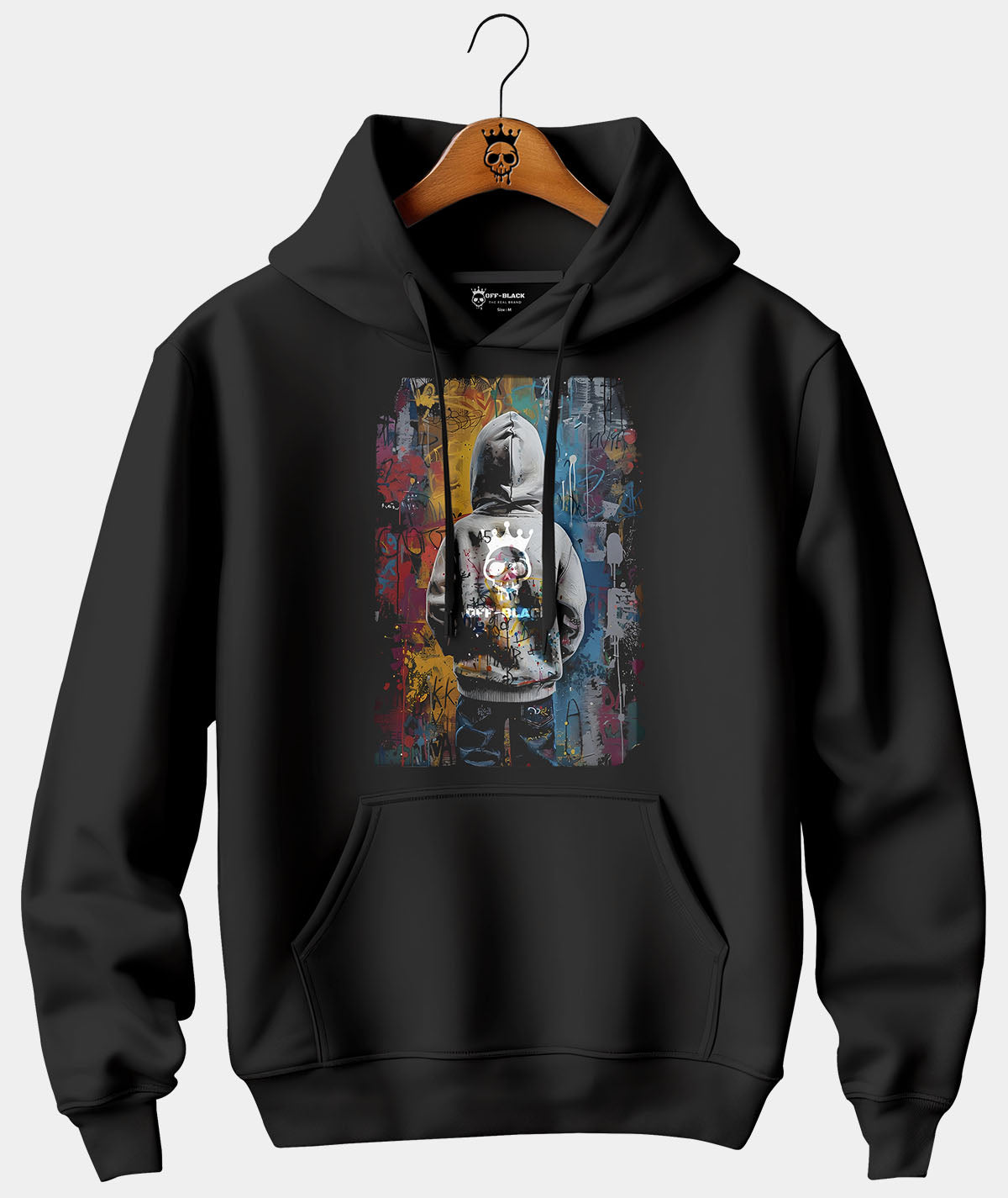 Hoodie Boy Graffiti